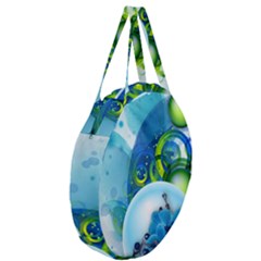 Giant Round Zipper Tote 