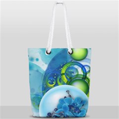 Full Print Rope Handle Tote (Small) 