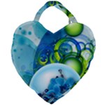 Design Art (design 25) Giant Heart Shaped Tote