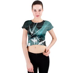 Crew Neck Crop Top 