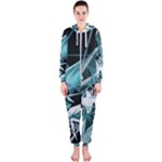 Design Art (design 23) Hooded Jumpsuit (Ladies)