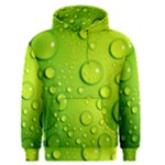 Green Water Drops Men s Pullover Hoodie