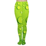 Green Water Drops Tights