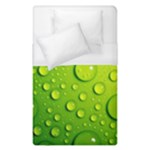 Green Water Drops Duvet Cover (Single Size)