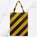 Black And Yellow Caution Classic Tote Bag