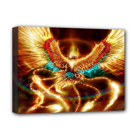 Fire Eagle Art Deluxe Canvas 16  x 12  (Stretched)  from ArtsNow.com