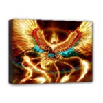 Fire Eagle Art Deluxe Canvas 16  x 12  (Stretched) 