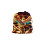 Fire Eagle Art Drawstring Pouch (Small)