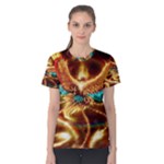 Fire Eagle Art Women s Cotton Tee