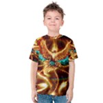 Fire Eagle Art Kids  Cotton Tee