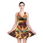 Fire Eagle Art Reversible Skater Dress