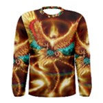 Fire Eagle Art Men s Long Sleeve Tee