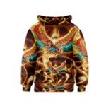 Fire Eagle Art Kids  Pullover Hoodie