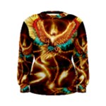 Fire Eagle Art Women s Sweatshirt