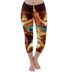 Capri Winter Leggings  Front