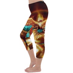 Capri Winter Leggings  Back