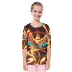 Kids  Quarter Sleeve Raglan T-Shirt 