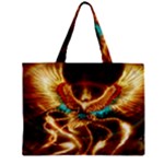 Fire Eagle Art Zipper Mini Tote Bag