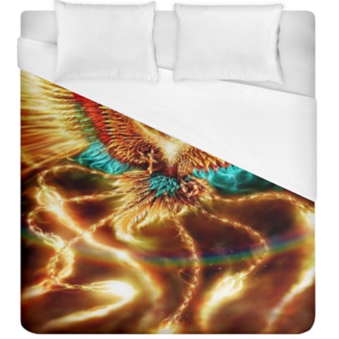 Fire Eagle Art Duvet Cover (King Size) from ArtsNow.com