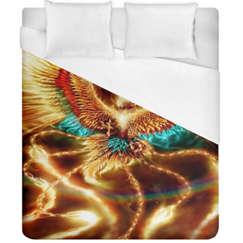 Fire Eagle Art Duvet Cover (California King Size) from ArtsNow.com