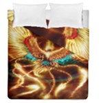 Fire Eagle Art Duvet Cover Double Side (Queen Size)