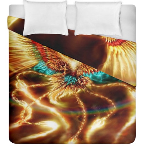 Fire Eagle Art Duvet Cover Double Side (King Size) from ArtsNow.com