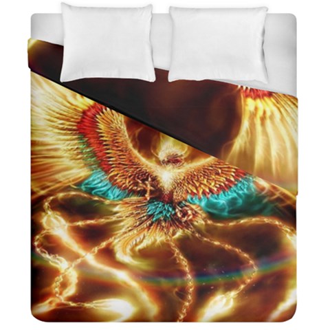 Fire Eagle Art Duvet Cover Double Side (California King Size) from ArtsNow.com