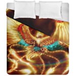 Fire Eagle Art Duvet Cover Double Side (California King Size)