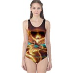 Fire Eagle Art One Piece Swimsuit