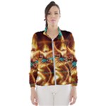 Fire Eagle Art Women s Windbreaker