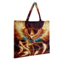 Zipper Large Tote Bag 