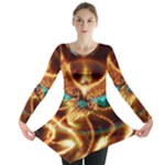 Fire Eagle Art Long Sleeve Tunic 