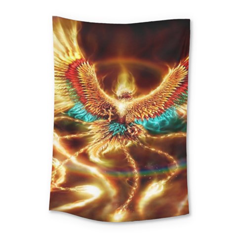 Fire Eagle Art Small Tapestry from ArtsNow.com