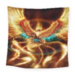 Fire Eagle Art Square Tapestry (Large)