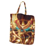 Fire Eagle Art Giant Grocery Tote