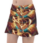 Fire Eagle Art Tennis Skirt