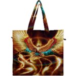 Fire Eagle Art Canvas Travel Bag