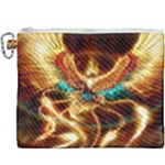 Fire Eagle Art Canvas Cosmetic Bag (XXXL)