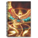 Fire Eagle Art 5.5  x 8.5  Notebook