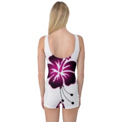 One Piece Boyleg Swimsuit 