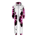 Pink Hawaiian Flower Hooded Jumpsuit (Kids)