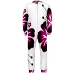 Pink Hawaiian Flower OnePiece Jumpsuit (Men)