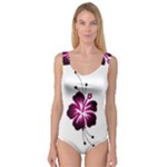 Pink Hawaiian Flower Princess Tank Leotard 