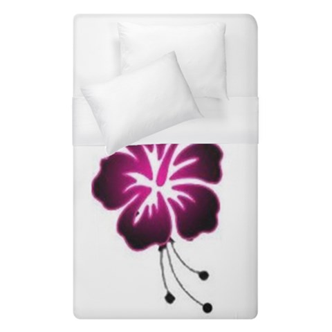 Pink Hawaiian Flower Duvet Cover (Single Size) from ArtsNow.com