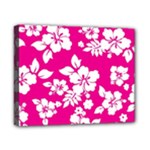 Pink Hawaiian Flowers Canvas 10  x 8  (Stretched)