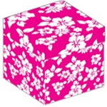 Pink Hawaiian Flowers Storage Stool 12 