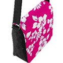 Flap Closure Messenger Bag (L) 