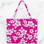 Pink Hawaiian Flowers Mini Tote Bag