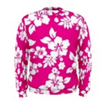 Pink Hawaiian Flowers Men s Sweatshirt