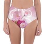 Design Art (design 19) Reversible High-Waist Bikini Bottoms